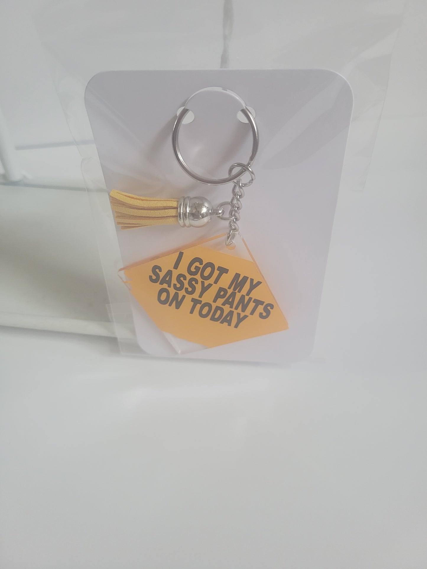 I Got My Sassy Pants On - Keychain