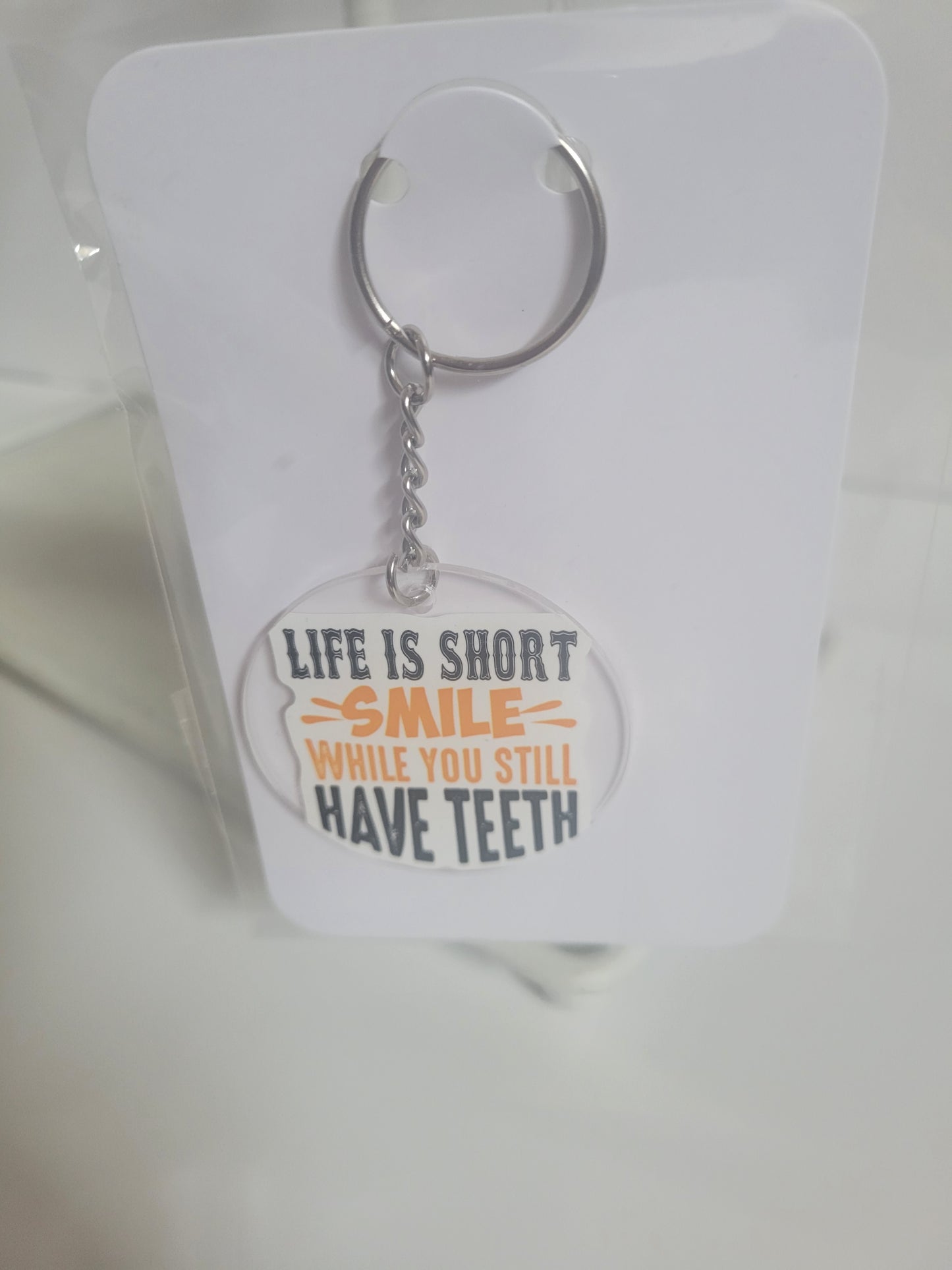 Life Is Short - Keychain