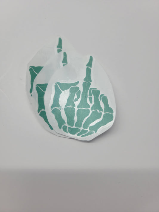 Finger Window Decal