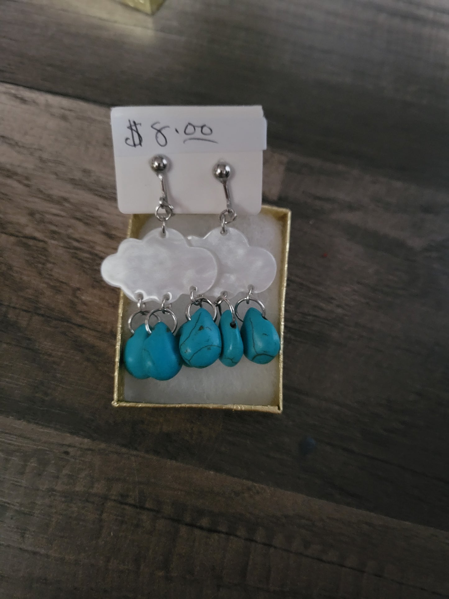 Clouds clip on - Earrings