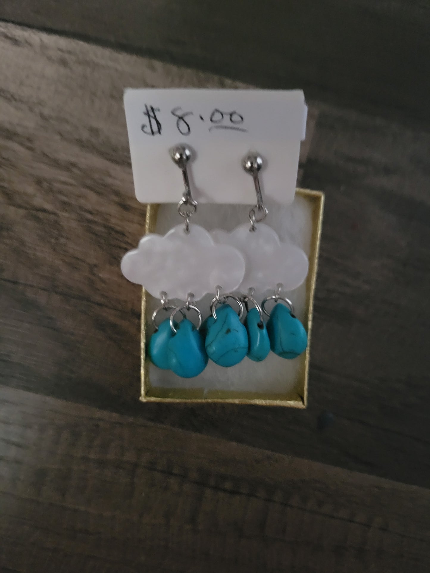 Clouds clip on - Earrings