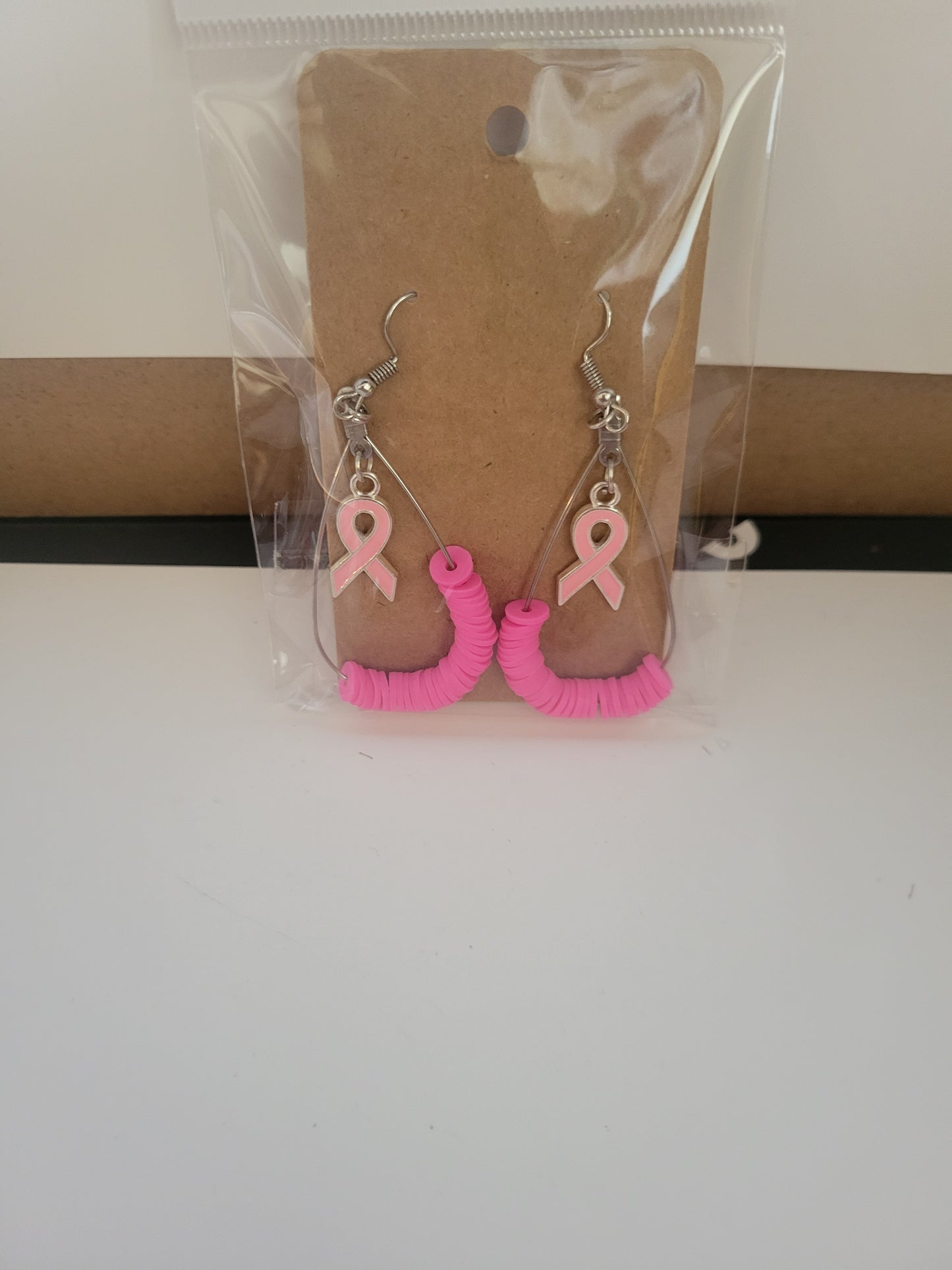 Breast Cancer Awareness Earrings