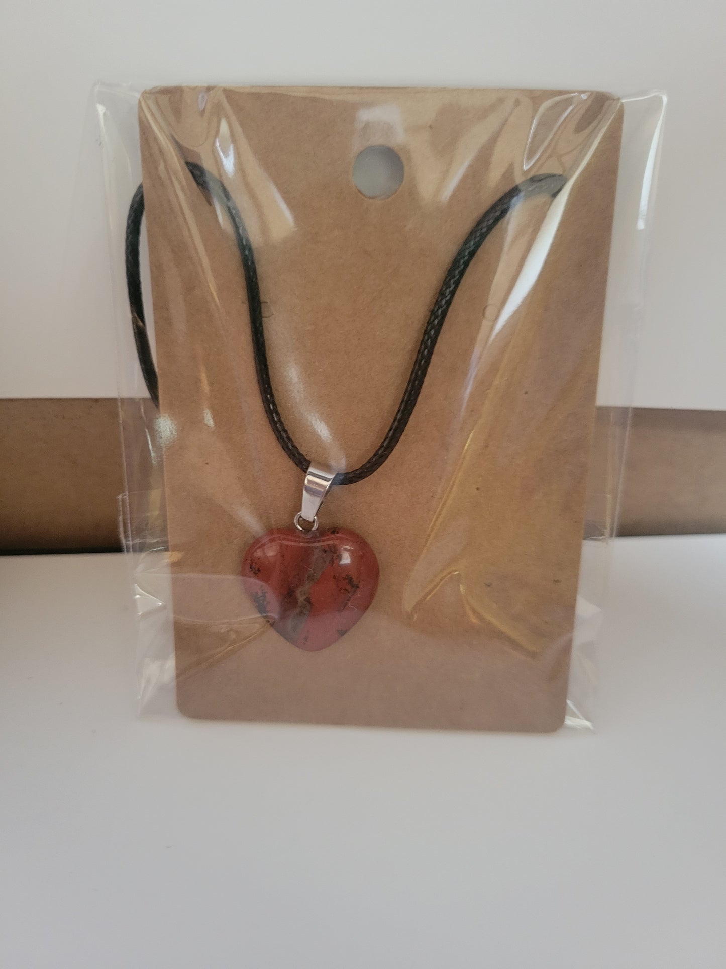 Heart Shape Gem - Necklace