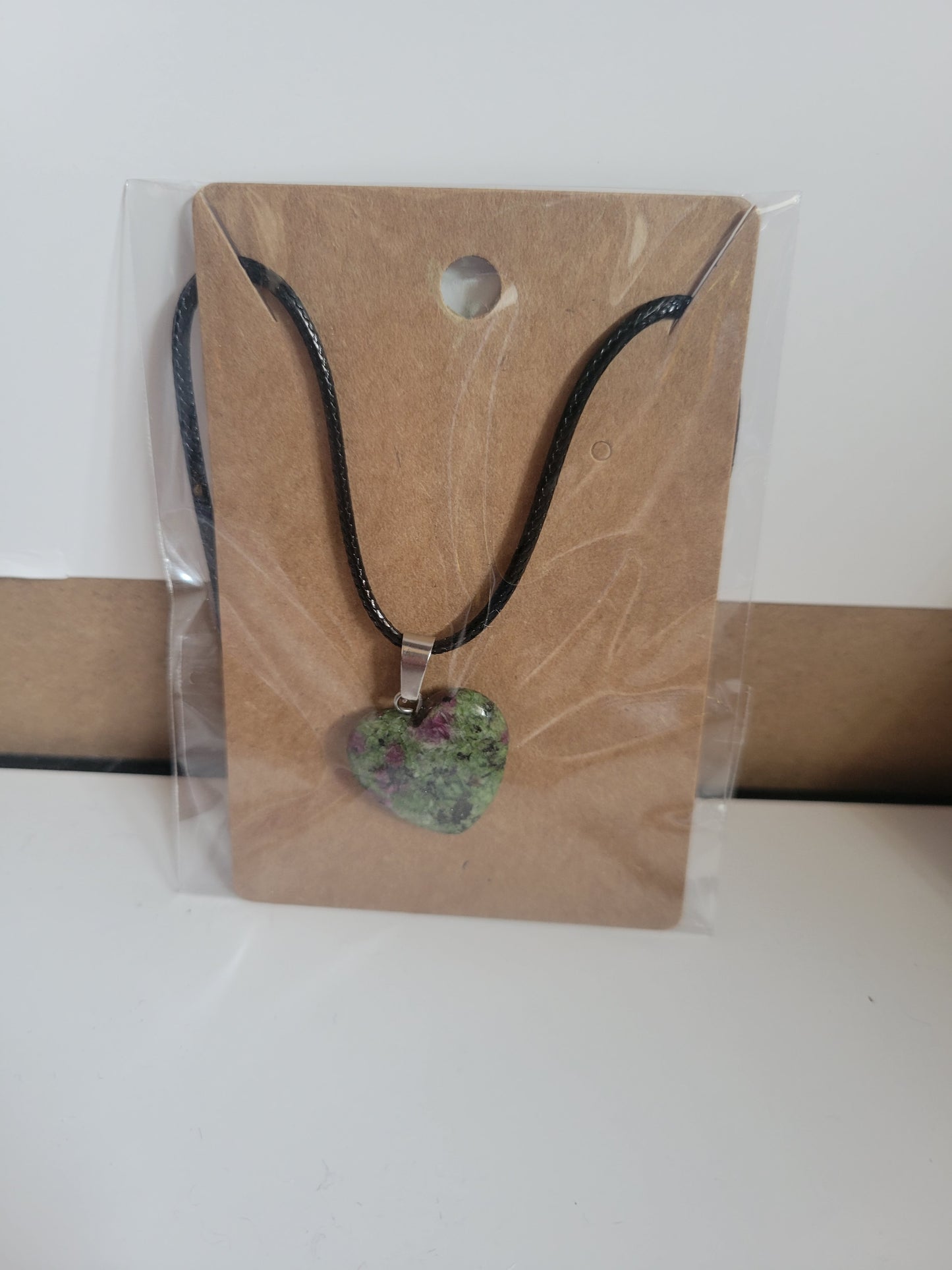 Heart Shape Gem - Necklace