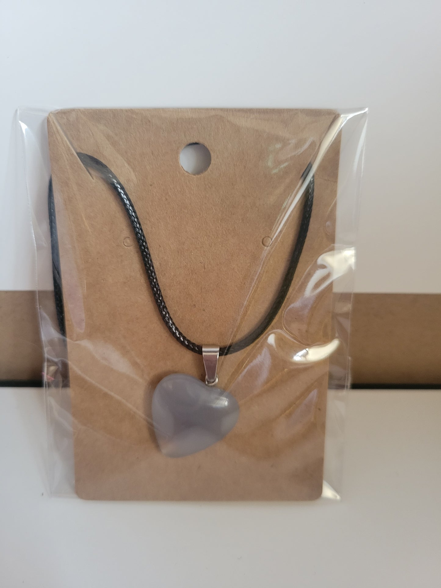 Heart Shape Gem - Necklace