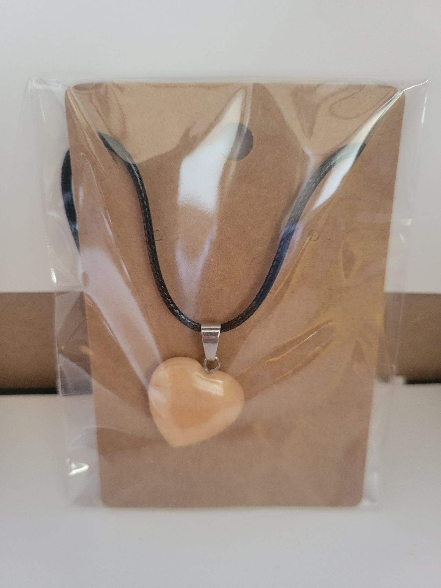 Heart Shape Gem - Necklace