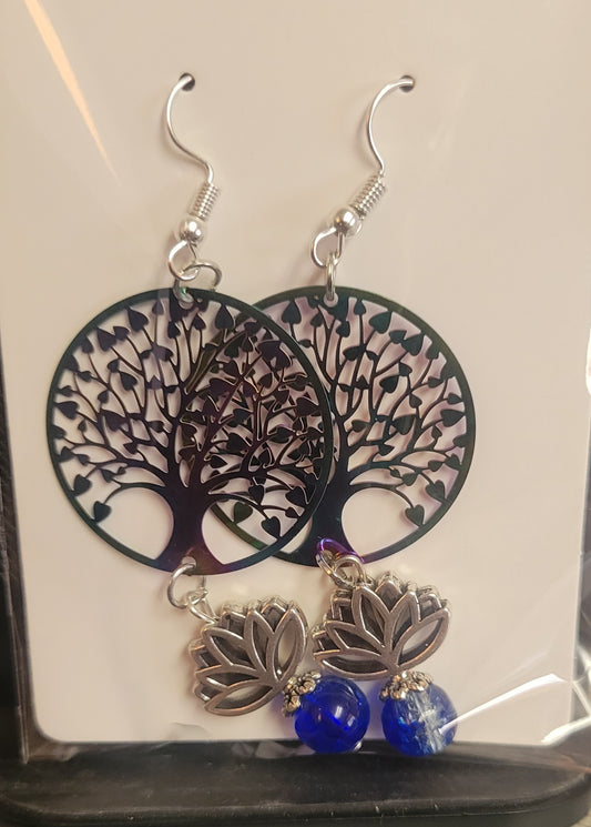 Wish apond a tree - Earrings