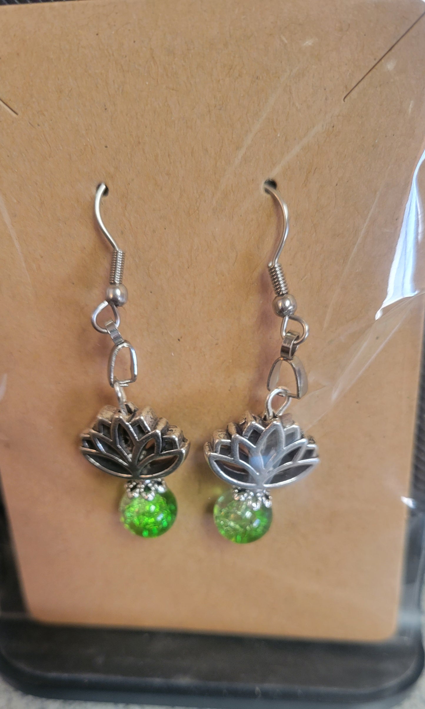 Lotus Earrings