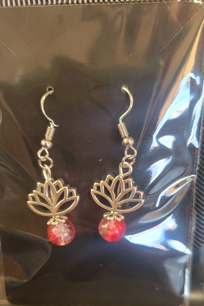 Lotus Earrings