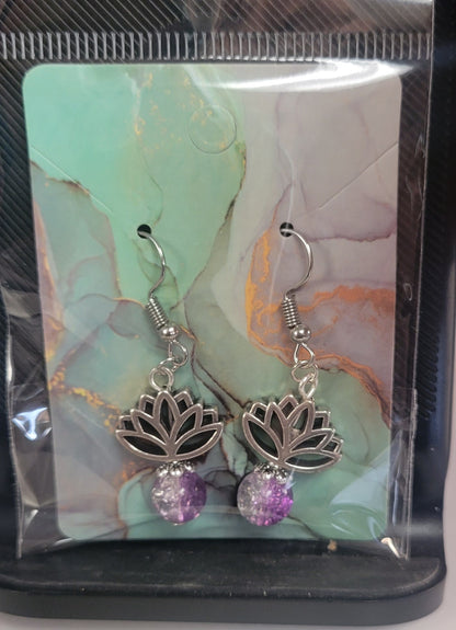 Lotus Earrings