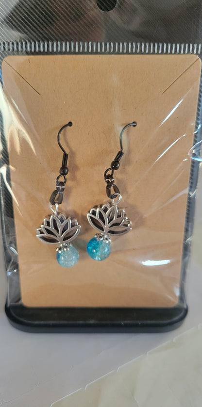 Lotus Earrings