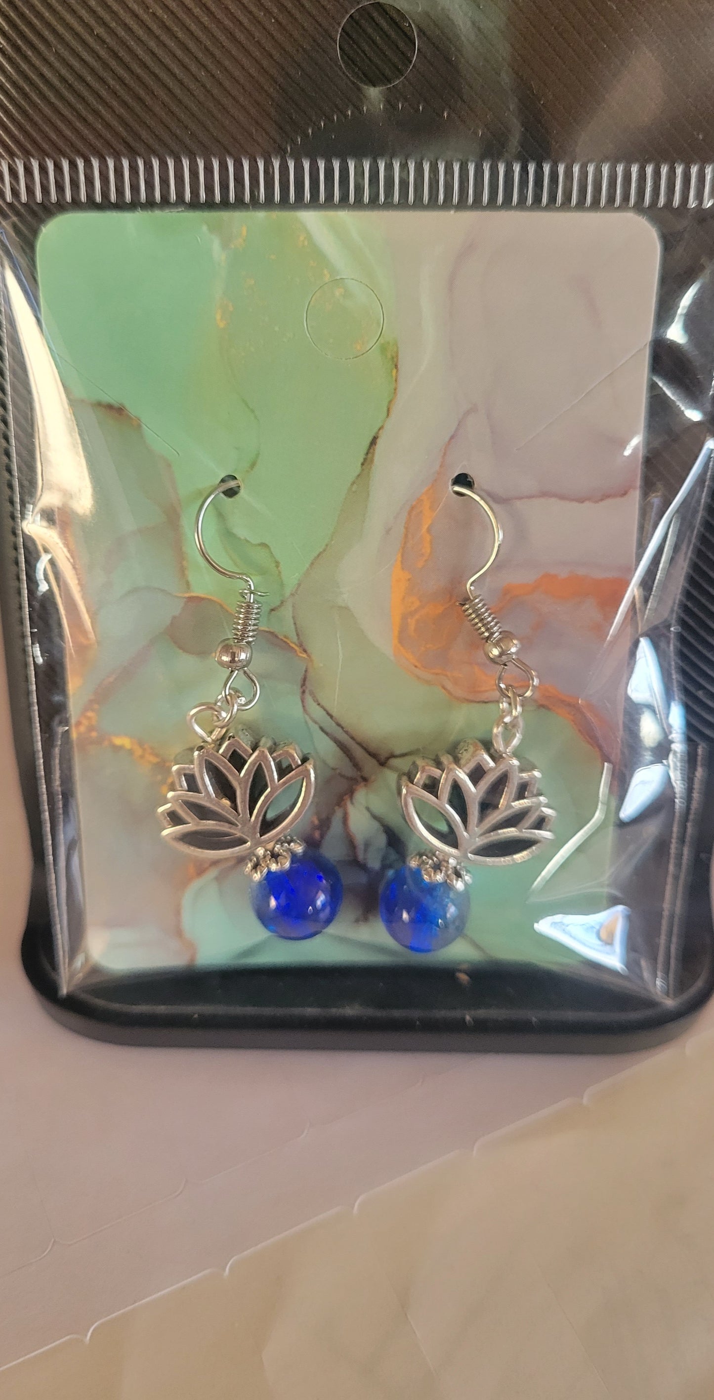 Lotus Earrings