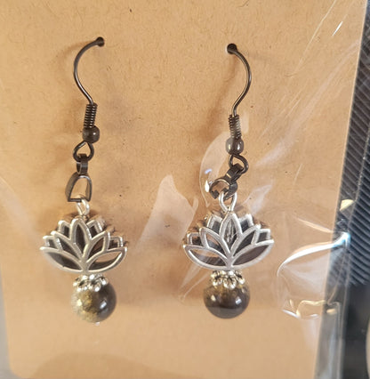 Lotus Earrings