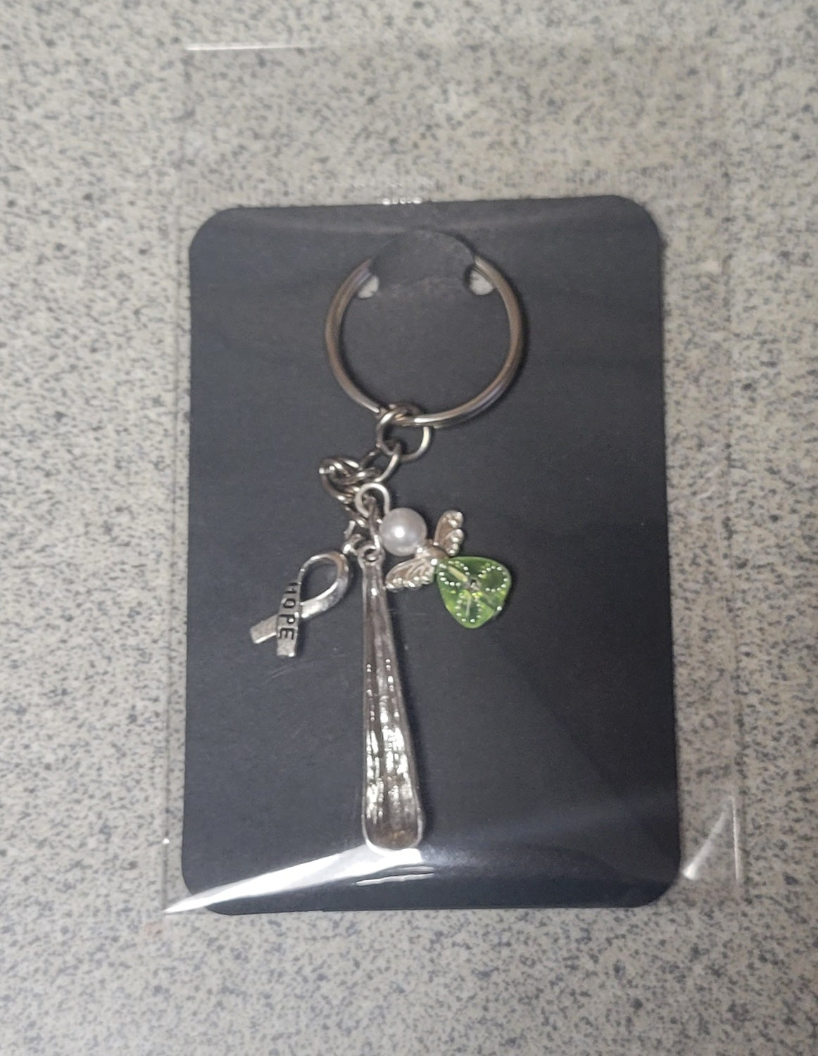 Hope angel keychain