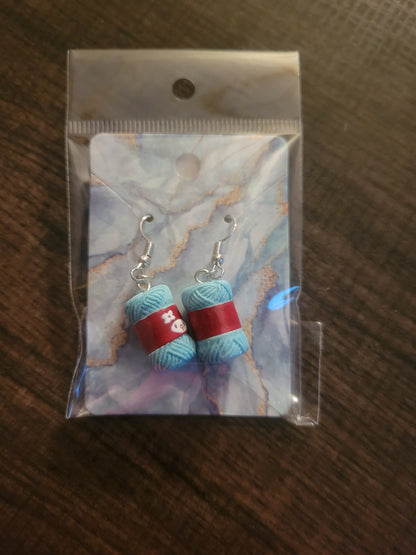 Yarn Earrings