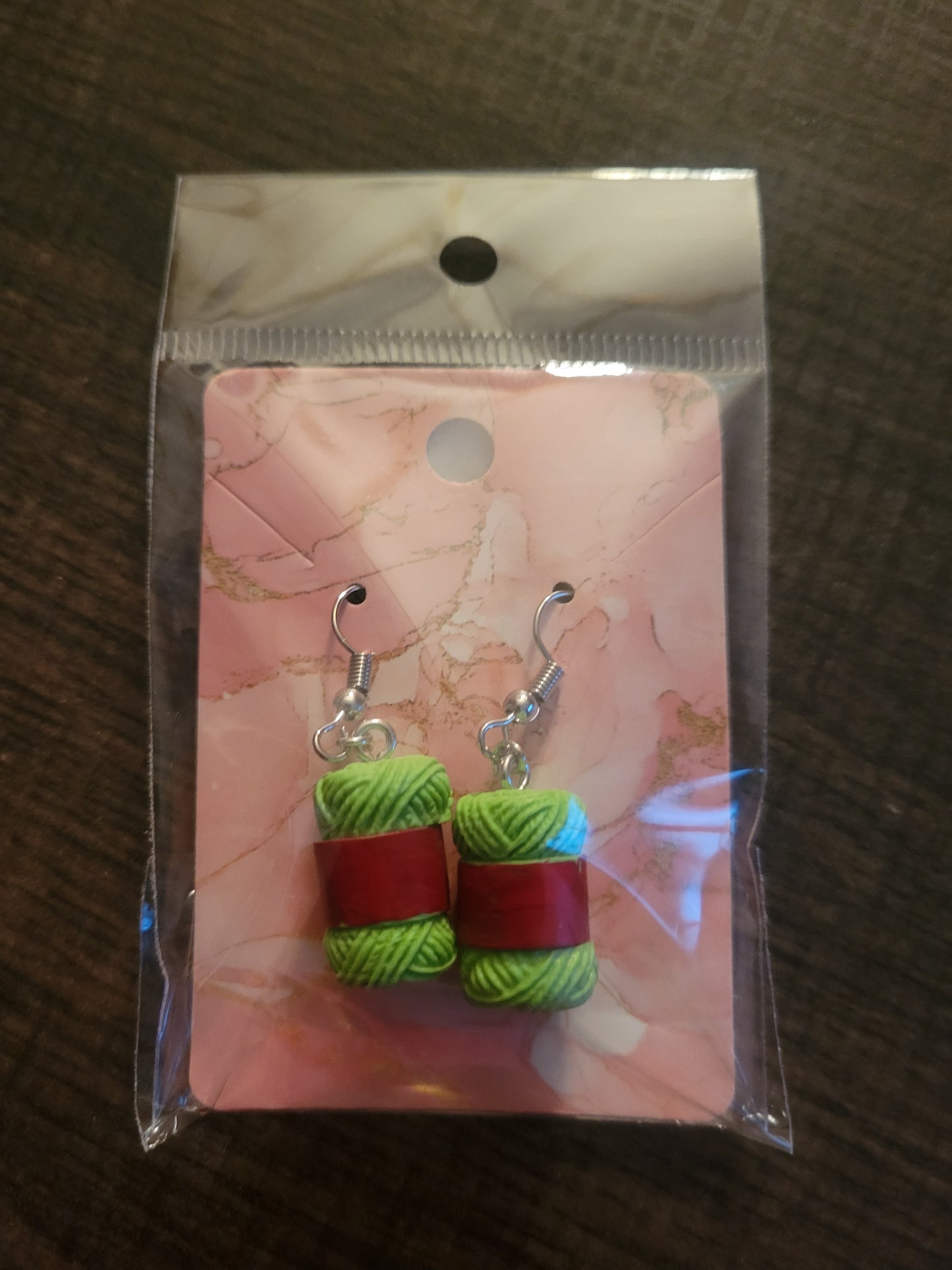 Yarn Earrings