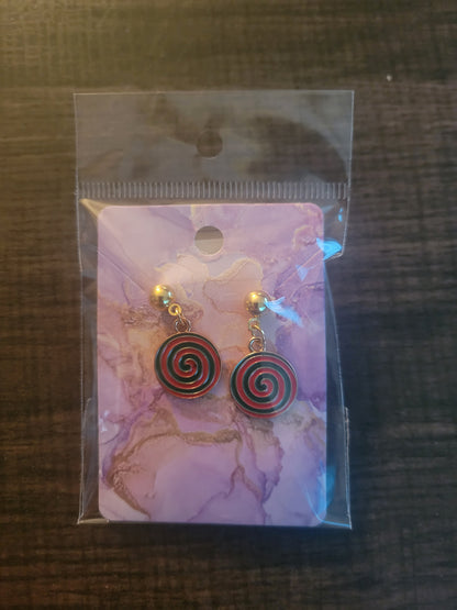 Christmas Candy Earrings