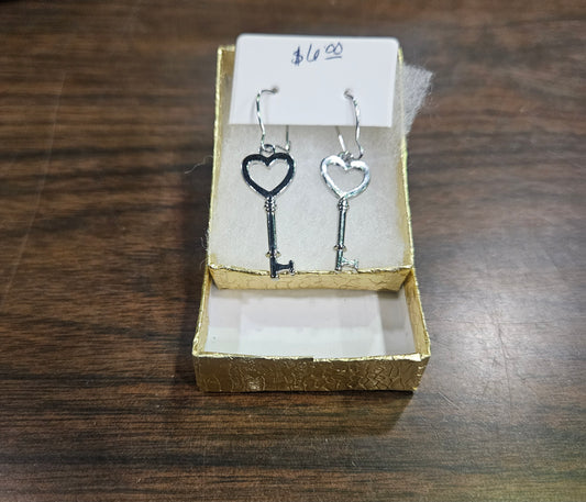 Key to my Heart - Earrings