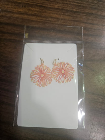 Sun burst earrings