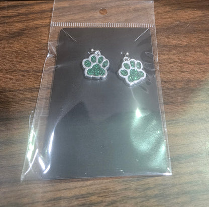 Puppy paws earrings