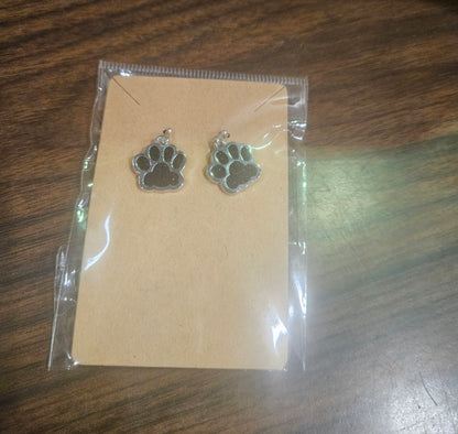 Puppy paws earrings