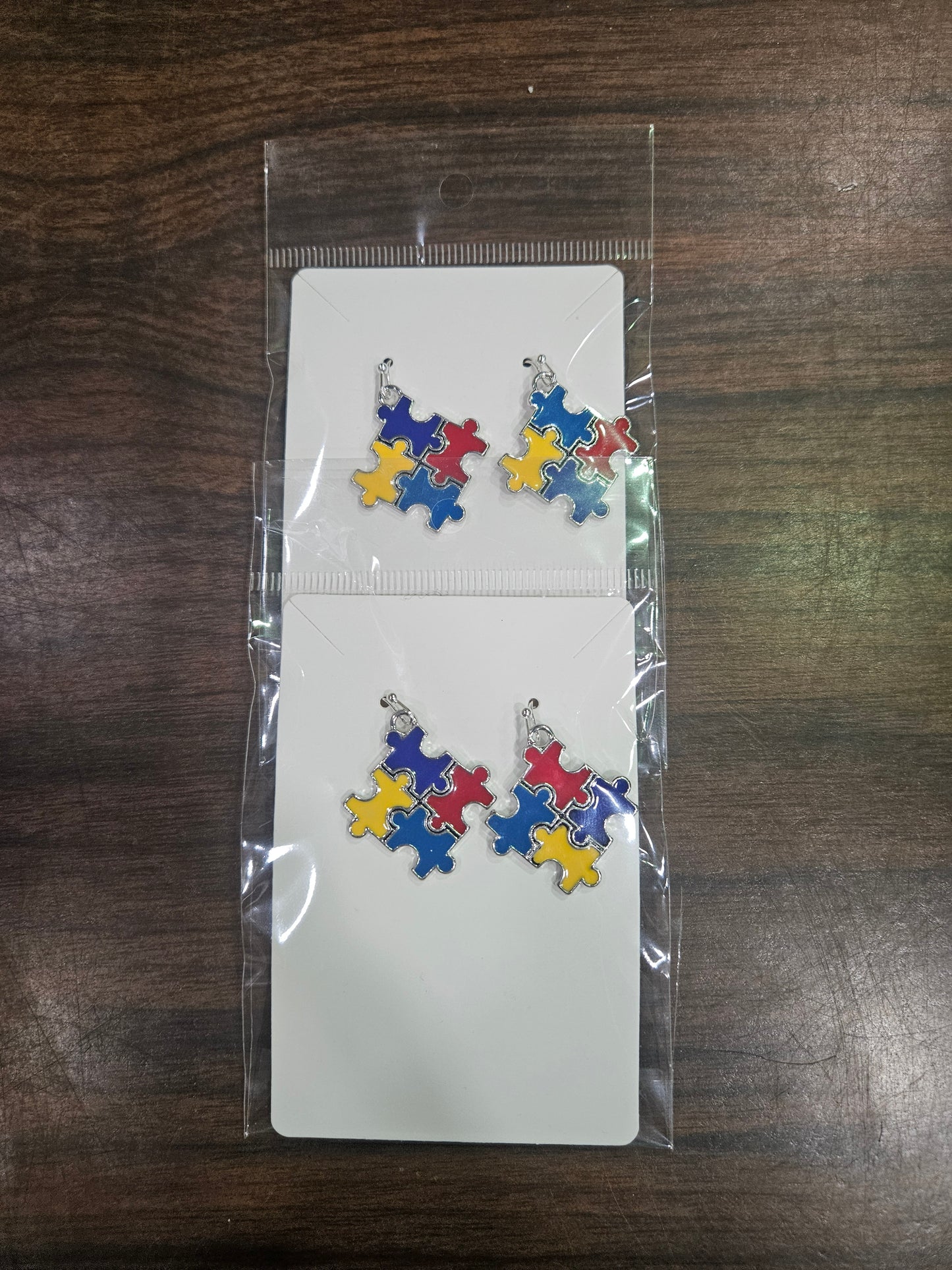 Autism awareness-Earrings