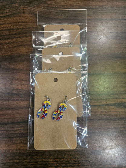 Autism awareness-Earrings