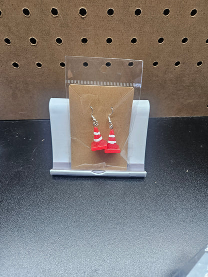 Safety cones - earrings