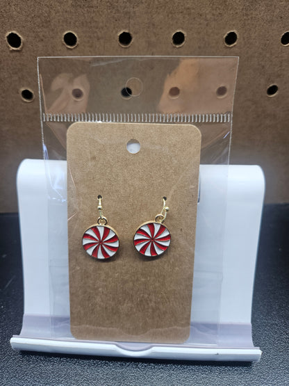 Christmas Candy Earrings