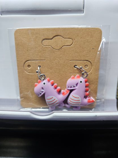 Dinosaur Earrings