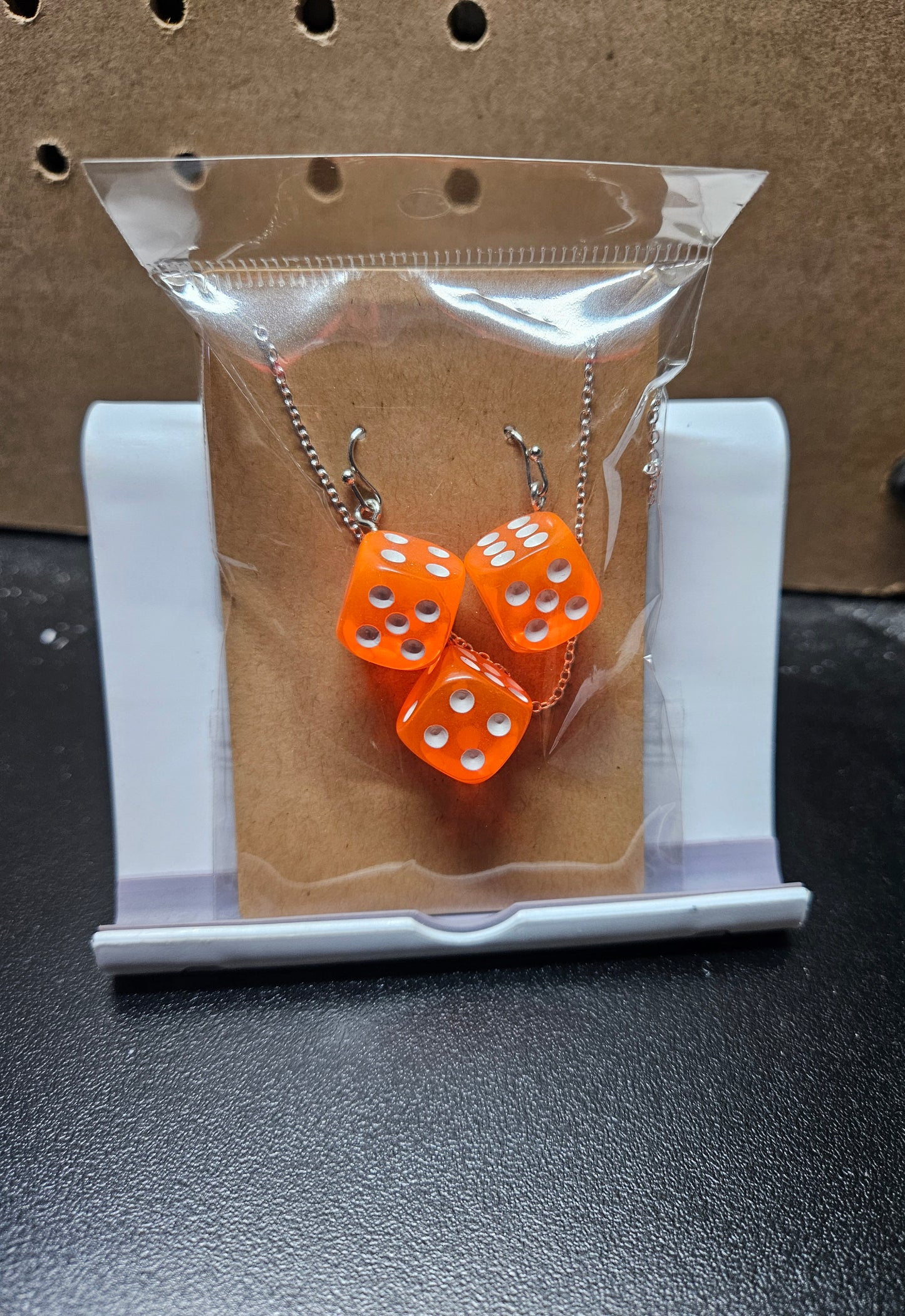 Dice Earring & Necklets Set