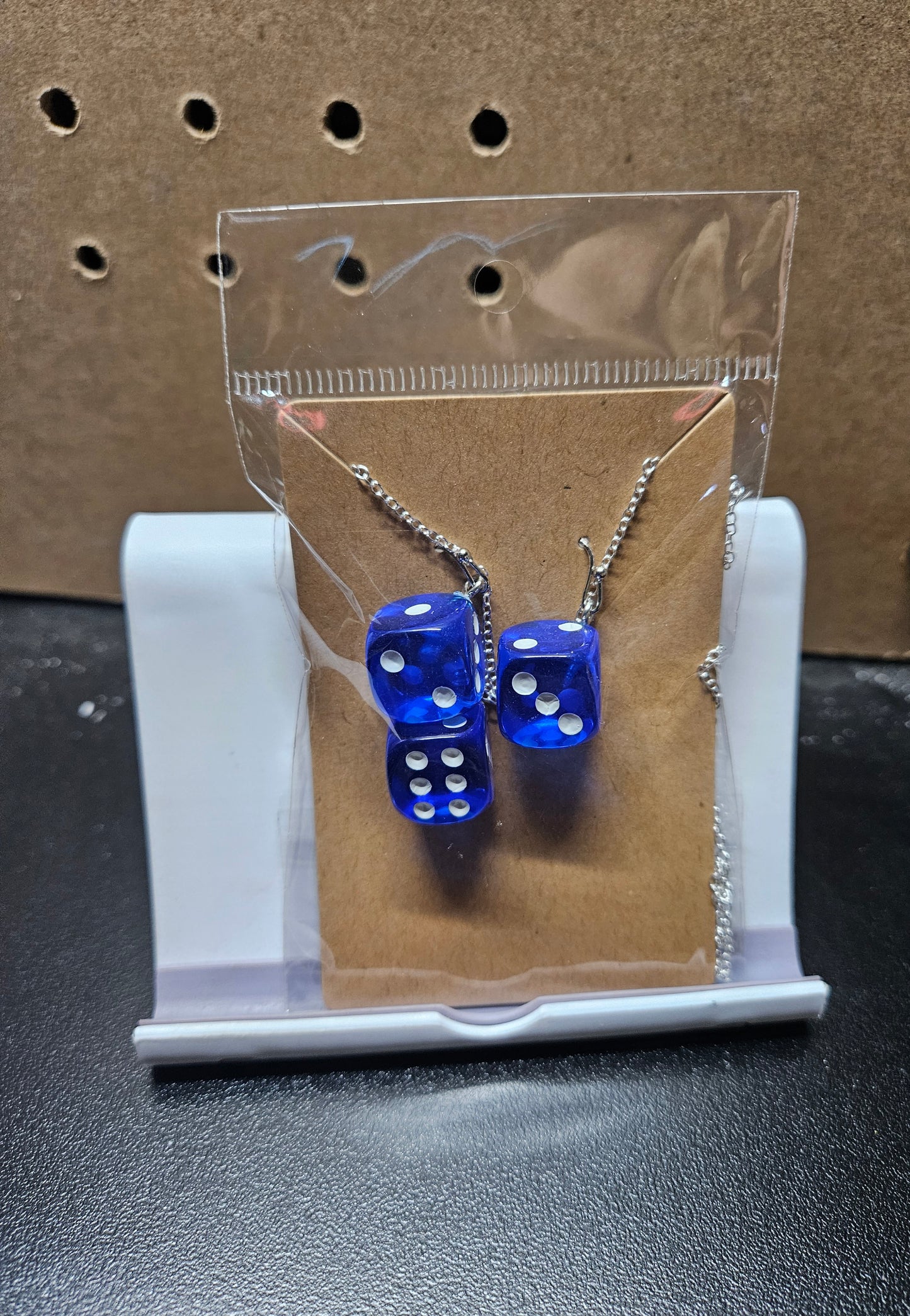 Dice Earring & Necklets Set