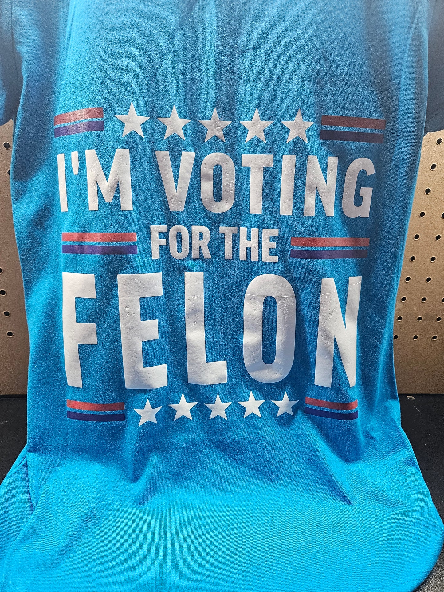 I'm voting for a Felon - Women Shirt