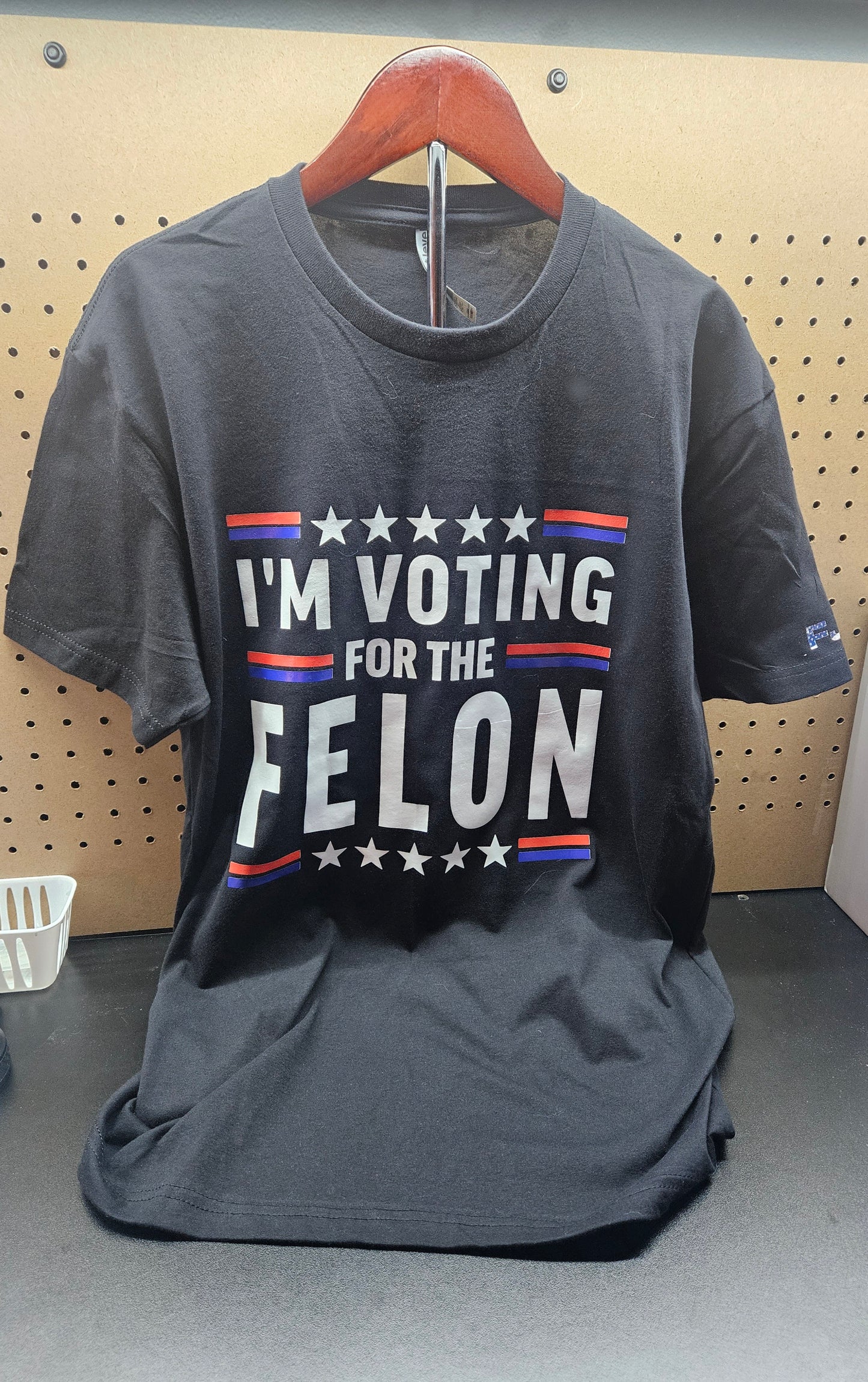 I'm voting for a Felon - Men's Shirt.