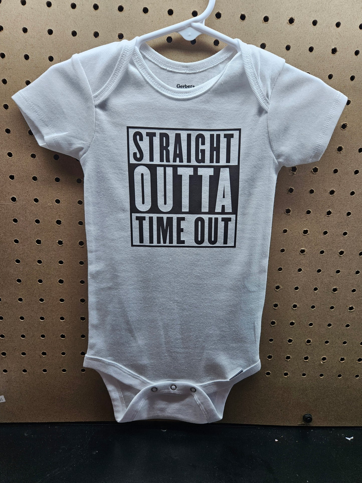 Stright Outta Time Out - Baby Onesies