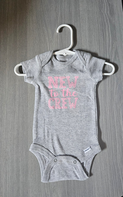 New to the crew - Baby Onesies