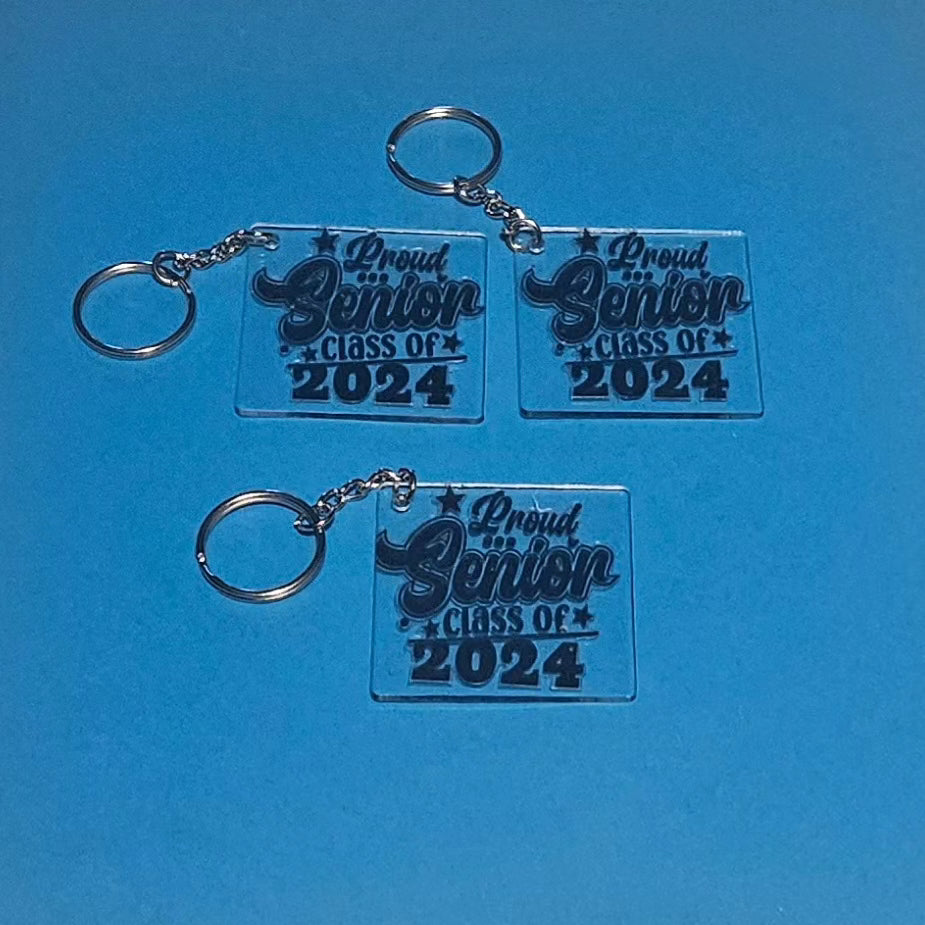 2024 senior- keychain