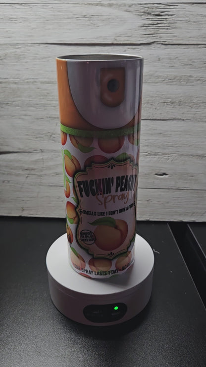 20oz tumbler- Fuckin' peachy